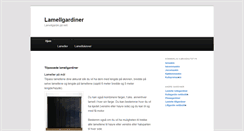 Desktop Screenshot of lamellgardiner.net
