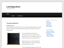 Tablet Screenshot of lamellgardiner.net